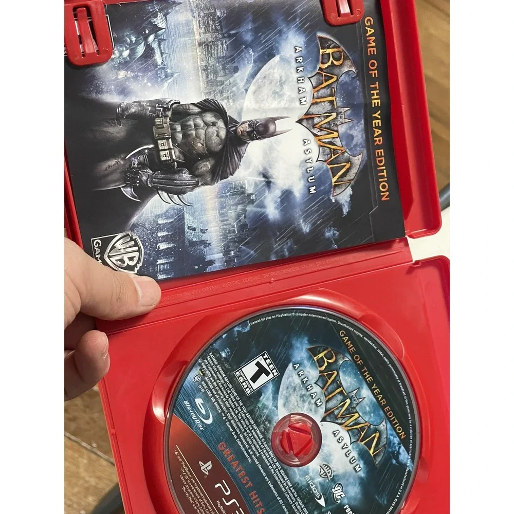 Batman Arkham Asylum Game of the Year Edition for PlayStation 3 PS3‎ *Complete*